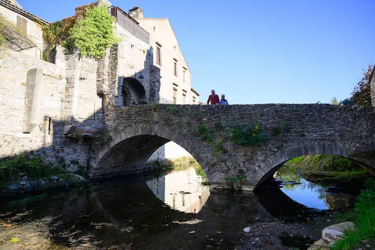 Vue panoramique sur Saint-Pons-de-Thomières et ses environs